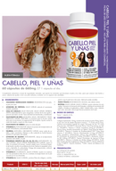 SUP Suplemento Cabello, Piel y Uñas – 60 Cápsulas Fortalecedoras