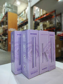 Mini Plancha De Pelo Recargable 2en1 Cepillo y Rizador Morada - additional image 15